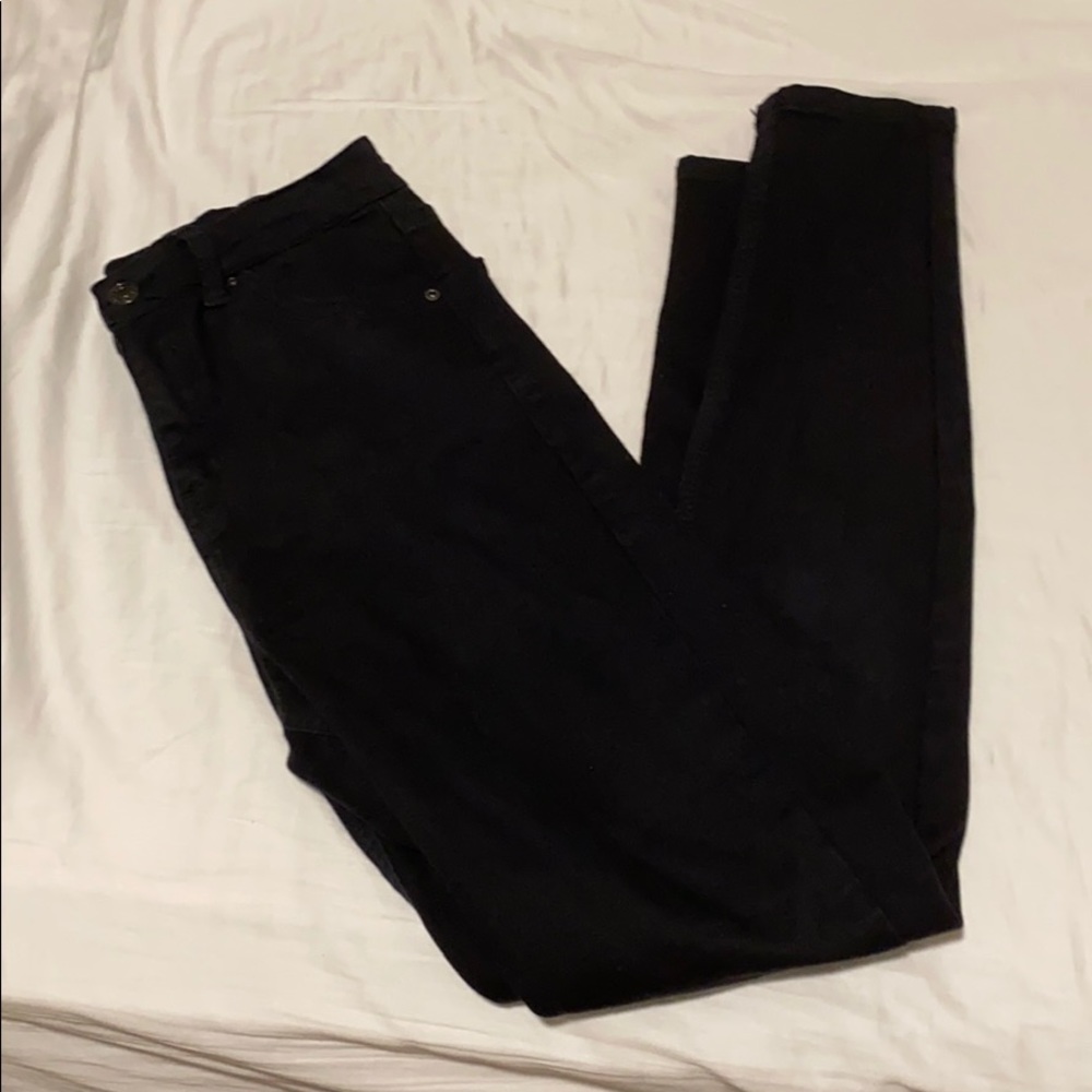 Topshop black Moto jeans